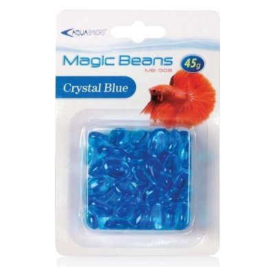 AquaSyncro Dekorační kamínky plastové modré 45 g – Sleviste.cz