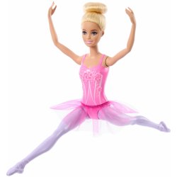Barbie Baletka Blondýna v růžovém