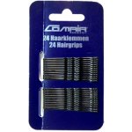 Comair Hair Clips Pretty Fashion Bobby Pins 24 ks, Černá, 5 cm – Zboží Dáma