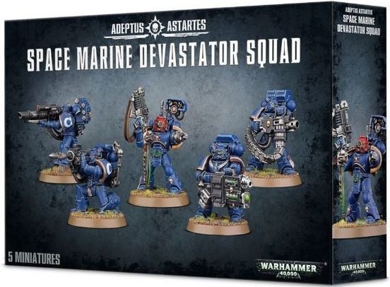 GW Warhammer 40.000 Space Marine Centurion Devastator Squad