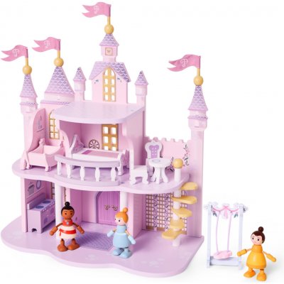 LUPILU Dřevěný zámek pro princezny Disney – Hledejceny.cz