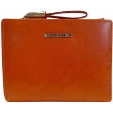Marta Ponti dámská kožená peněženka oranžová se zlatým uchopením B120804 laranja