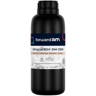 Forward AM Ultracur3D DM 2505 model 1 kg Béžová – Zboží Živě