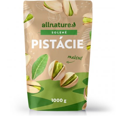 Allnature Pistácie solené 1 kg – Sleviste.cz