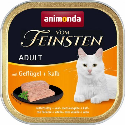 Animonda Vom Feinsten Adult drůbeží, telecí 100 g – Zboží Mobilmania