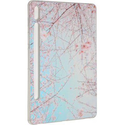 Protemio ART Samsung silikonový kryt Galaxy Tab S8+/S7+/S7 FE 54234 cherry blossom
