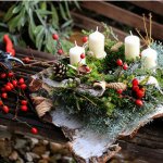 Balkonika Adventní věnec mecháček 30 cm – Hledejceny.cz
