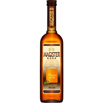 Magister Stock Spirits Dark 22 % 0,5 l (holá láhev)