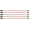 Graupner Prodlužovací kabel JR 0,16qmm silný zlacené kontakty 5 ks PVC 60 cm