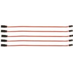 Graupner Prodlužovací kabel JR 0,16qmm silný zlacené kontakty 5 ks PVC 60 cm – Zboží Dáma