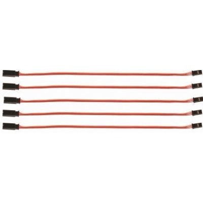 Graupner Prodlužovací kabel JR 0,16qmm silný zlacené kontakty 5 ks PVC 60 cm – Zboží Dáma