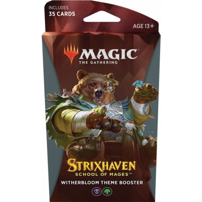 Wizards of the Coast Magic The Gathering: Strixhaven Theme Booster Witherbloom – Zboží Mobilmania