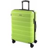 Cestovní kufr D&N 4W L 2470-15 zelená 103 l