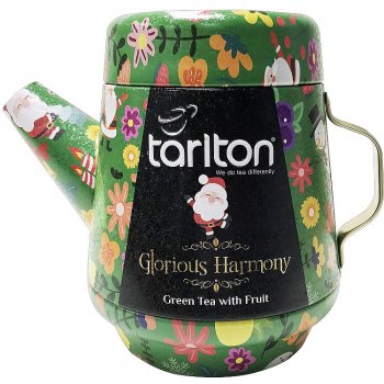 Tarlton Glorious harmony zelený čaj konvička plech 100 g
