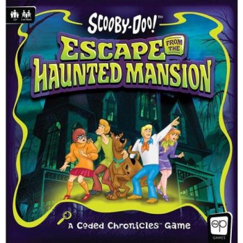 USAopoly Scooby-Doo: Escape from the Haunted Mansion A Coded Chronicles Game