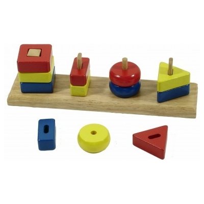 Montessori cihly s různými tvary uvnitř – Zboží Dáma