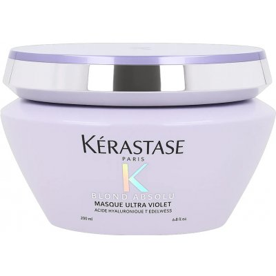 Kérastase Blond Absolu Masque Ultra-Violet neutralizační intenzivní péče pro zesvětlené, melírované vlasy 200 ml – Hledejceny.cz