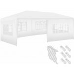 tectake 405967 pavilon novara s 5 bočními částmi, vodotěsný, 6x3m bílá – Hledejceny.cz