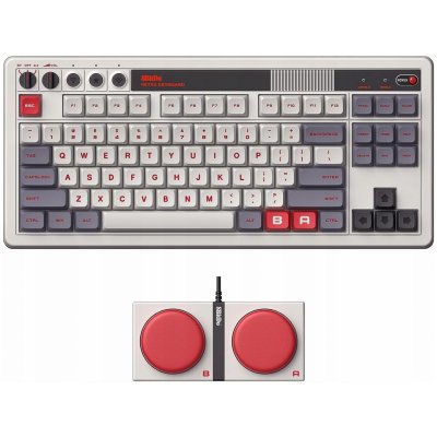 8BitDo Retro Mechanical Keyboard N Edition + Dual Super Buttons 6922621504290 – Zboží Živě