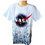 Eplusm chlapecké tričko NASA krátký rukáv bílá – Zboží Dáma