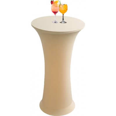 CANDeal Napínací potah na barový stůl Bistro Champagne 60x110 cm