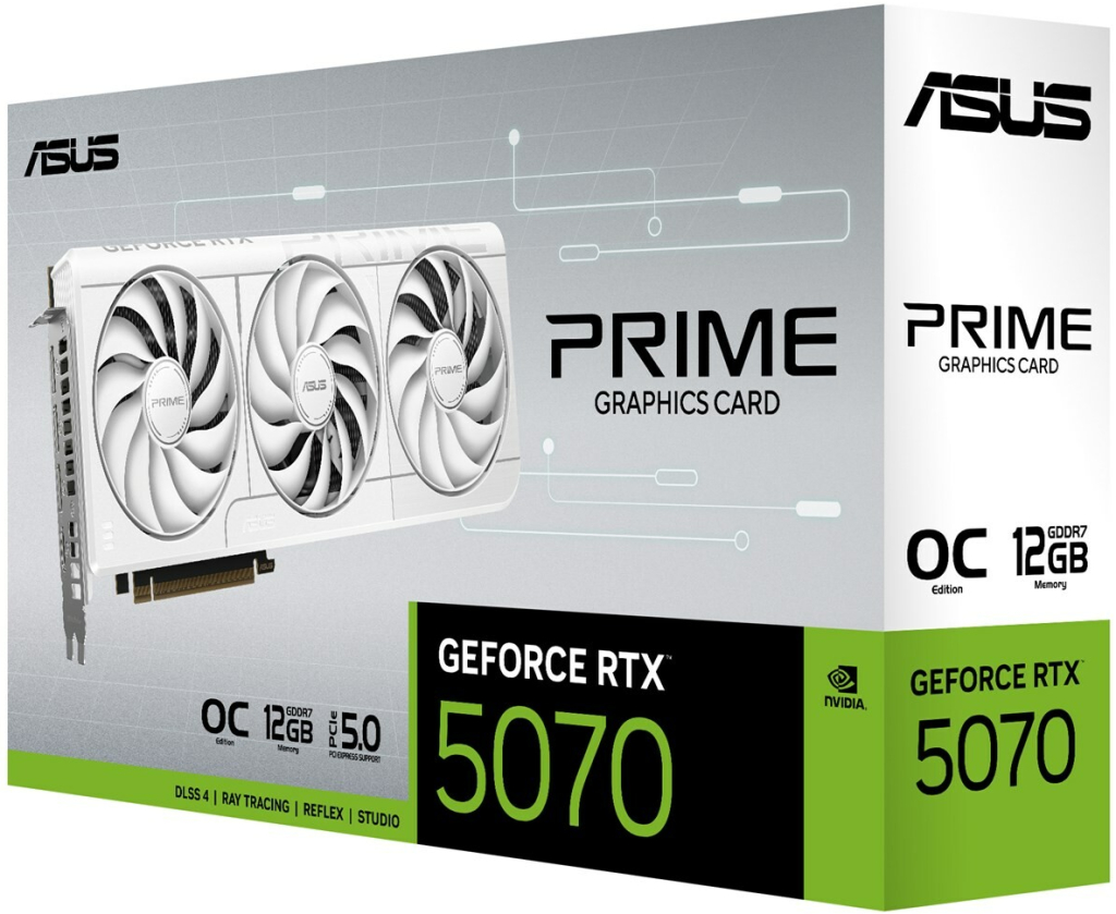 Asus PRIME-RTX5070-O12G WHITE 90YV0M19-M0NA00