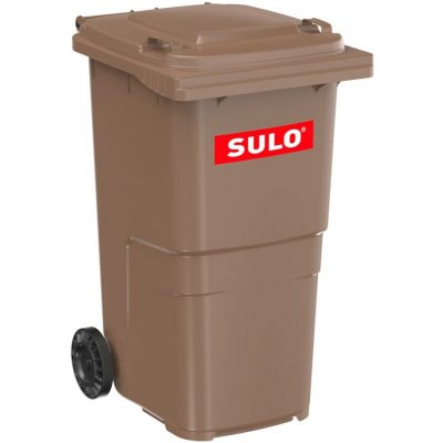 Sulo Umwelttechnik GmbH Popelnice plastová 240 l hnědá – Zboží Mobilmania