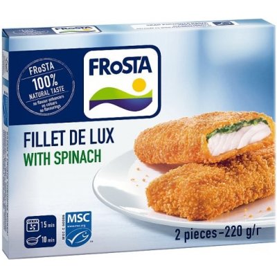 Frosta File de lux se špenátem 2 ks 220 g