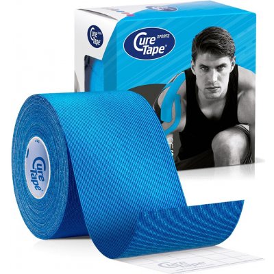 CureTape Sports kineziologický tejp modrý 5 cm x 5 m – Hledejceny.cz