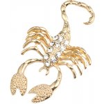 Gaira brož Zodiac 340023 Znamení zvěrokruhu Štír – Sleviste.cz