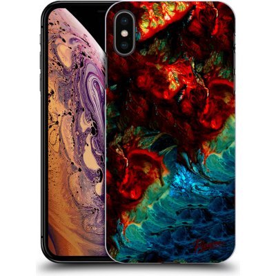 Pouzdro Picasee silikonové Apple iPhone XS Max - Universe černé – Zboží Mobilmania