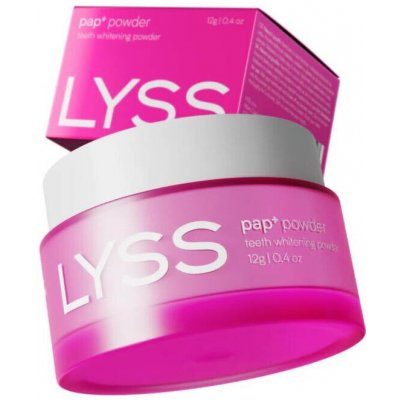 LYSS PAP+ Bělící pudr na zuby 12 g – Zboží Dáma