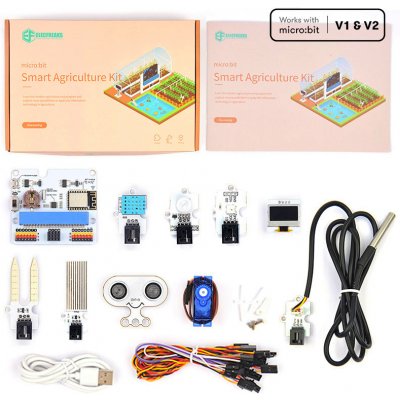 ElecFreaks Micro:bit kit pro mazané farmáře bez micro:bit – Zboží Dáma