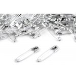 Spínací špendlíky délka 22mm sypané 1000 ks - 1 stříbrná – Zboží Mobilmania