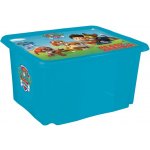 Keeeper úložný box s víkem Paw Patrol 45 l modrý – Zboží Dáma