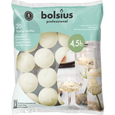 Bolsius Plovoucí slonová kost 20 ks – Zboží Dáma