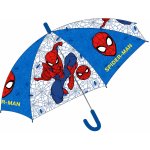 Marvel automatický deštník modrý 74cm - Spiderman Web Blue – Zboží Dáma