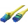 síťový kabel EFB 21.42.1725 UTP patch, kat. 6a, LSOH, 5m, žlutý
