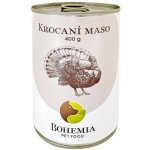 Bohemia Pet Food| Krocaní maso ve vlastní šťávě Hmotnost: 400 g – Zboží Dáma Bohemia Pet Food| Krocaní maso ve vlastní šťávě Hmotnost: 400 g – Zboží Dáma