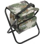 Mikado Stolička skládací s batohem CAMOUFLAGE 31x41x38 cm – Zboží Dáma