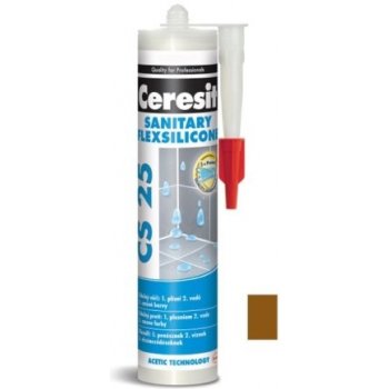 CERESIT CS 25 sanitární silikon 280g cocoa