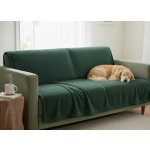 Mybesthome Přehoz na sedačku - pohovku - deka KARIN zelená 170x210 cm – Sleviste.cz