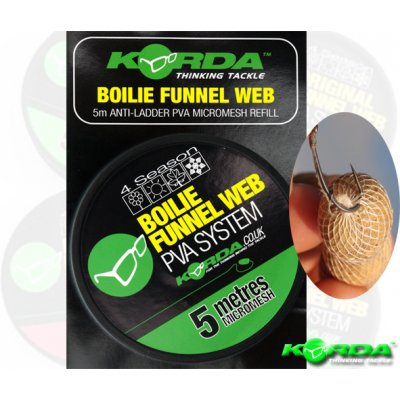 Korda Funnel Web 4 Season HEXMESH refill 5 m náhradní punčocha – Hledejceny.cz