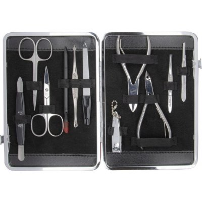 Kellermann 11dílná dámská manikúra č.58380 MC N černá – Zboží Dáma