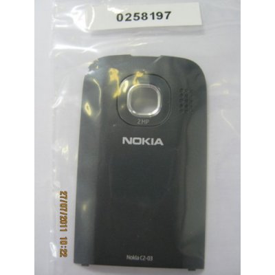 Kryt Nokia C2-02,C2-03,C2-06 zadní černý – Zboží Mobilmania
