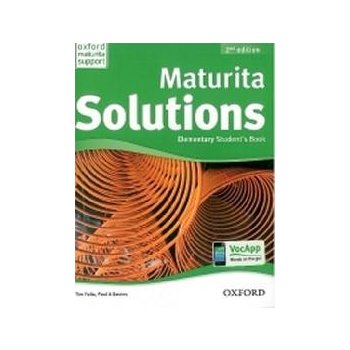 Maturita Solutions 2nd Edition Elementary Student´s Book CZ