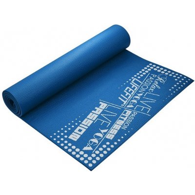 Gymnastická podložka LIFEFIT® SLIMFIT PLUS, 173x58x0,6cm, modrá