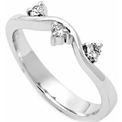 Aumanti Zásnubní prsten 68 Zlato Laboratorně vytvořený diamant E F VS SI1