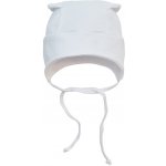 Esito Kojenecká čepice s oušky srdce bílá zelená – Hledejceny.cz