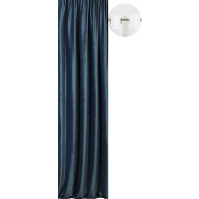 Zatemňovací závěs Velvet Castellano uni modrá 210x245 cm – Hledejceny.cz